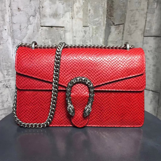 Gucci Dionysus Small Shoulder Bag Red
